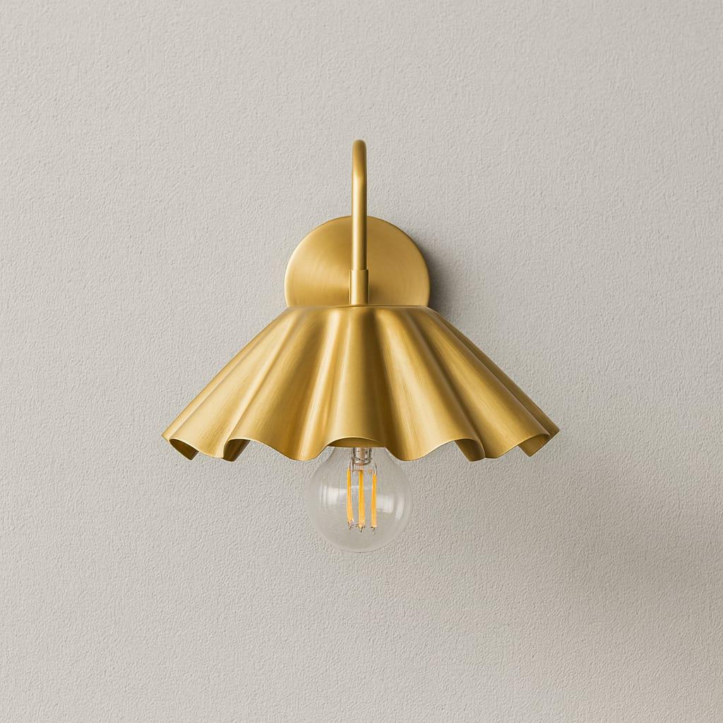 Vintage Handmade Solid Brass Wall Sconce Industrial Adjustable Wall Lighting