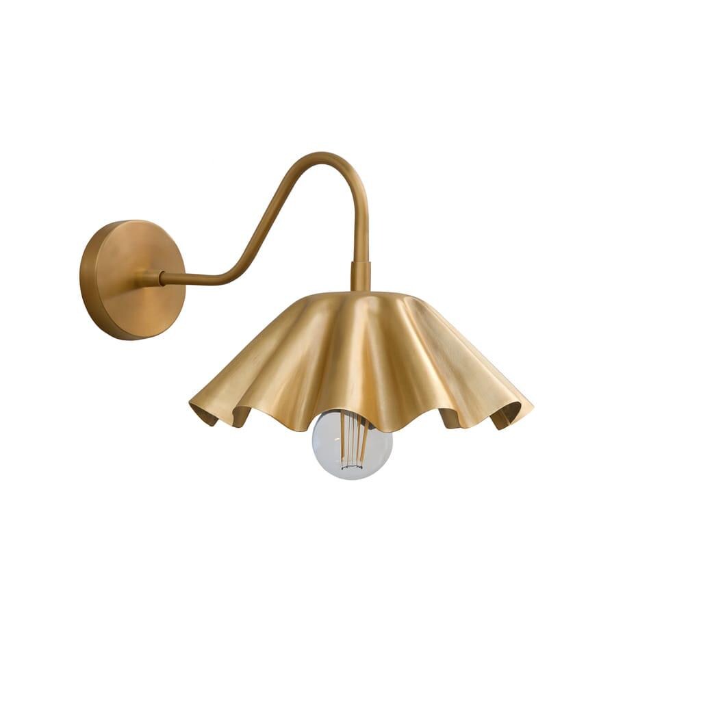 Vintage Handmade Solid Brass Wall Sconce Industrial Adjustable Wall Lighting
