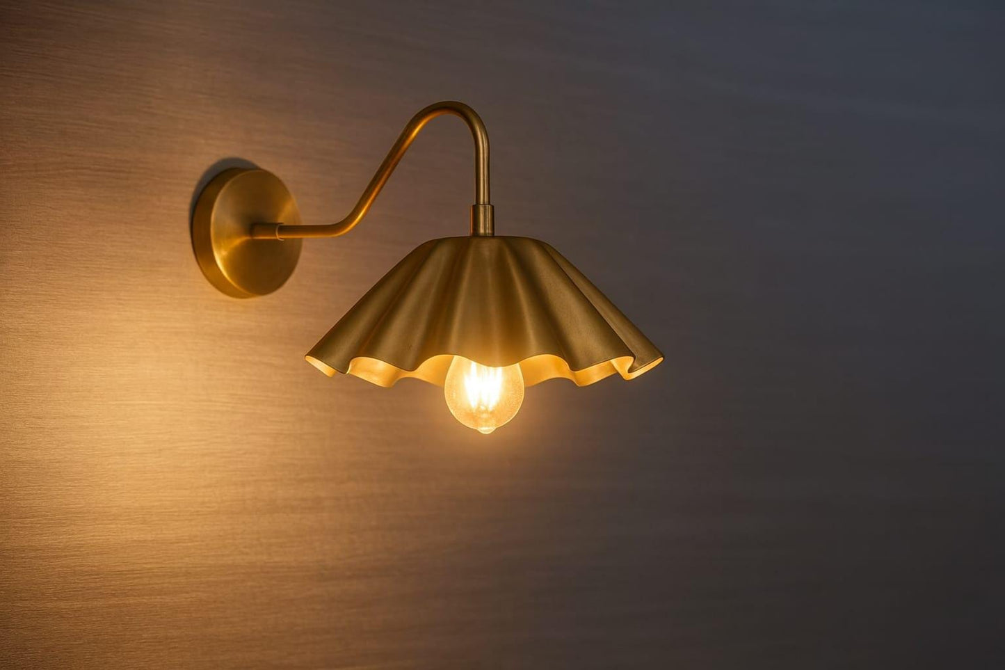 Vintage Handmade Solid Brass Wall Sconce Industrial Adjustable Wall Lighting