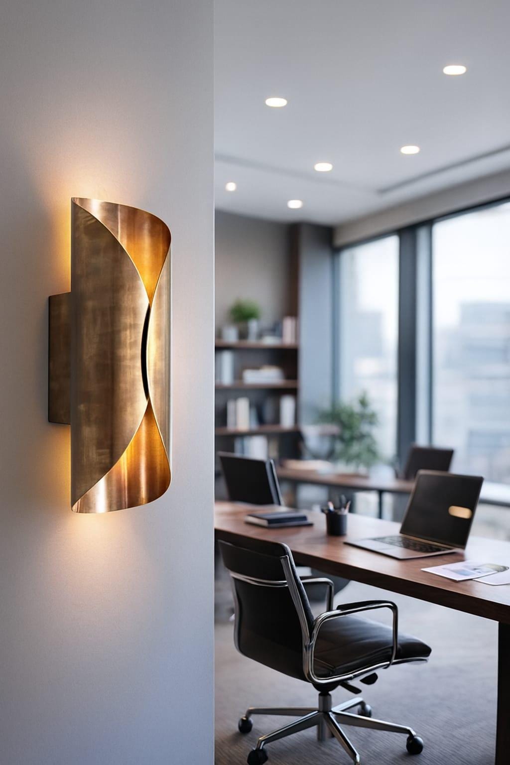 Handmade Brass Wall Scone | Mid-Century Modern Unique Italian Design Wall Lamps