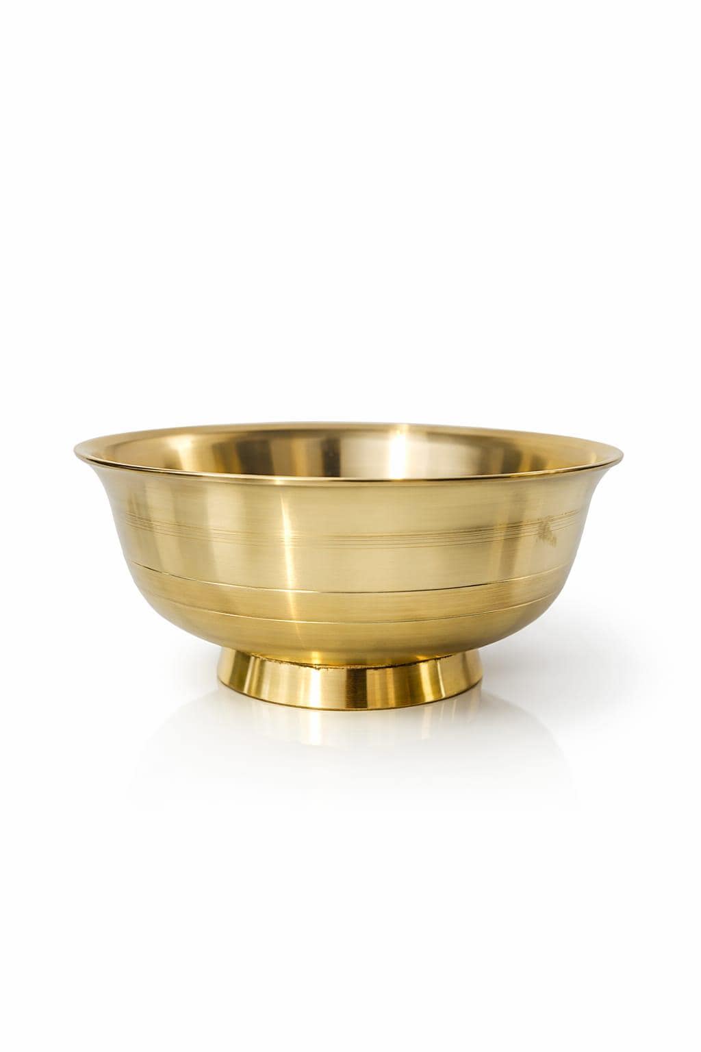 Handcrafted Brass Katori Set | Polished Finish Dining Table Set of 6 Serving Bowls