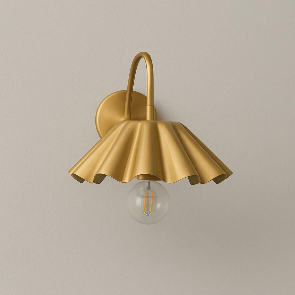Vintage Handmade Solid Brass Wall Sconce Industrial Adjustable Wall Lighting